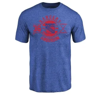 Glenn Anderson New York Rangers Insignia Tri-Blend T-Shirt - Royal