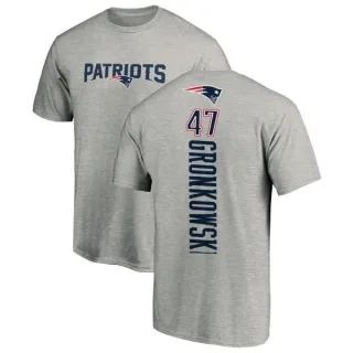 Glenn Gronkowski New England Patriots Backer T-Shirt - Ash