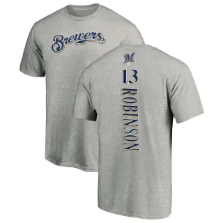 Glenn Robinson Milwaukee Brewers Backer T-Shirt - Ash