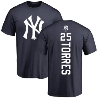 Gleyber Torres New York Yankees Backer T-Shirt - Navy