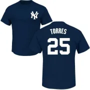 Gleyber Torres New York Yankees Name & Number T-Shirt - Navy