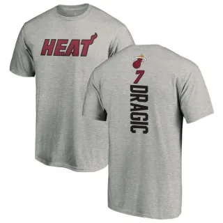 Goran Dragic Miami Heat Ash Backer T-Shirt