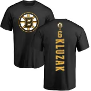 Gord Kluzak Boston Bruins Backer T-Shirt - Black