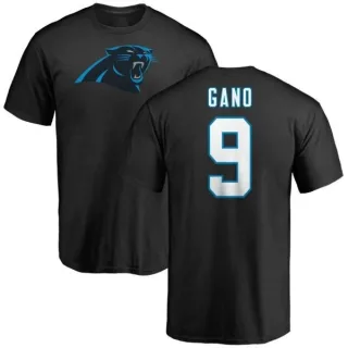 Graham Gano Carolina Panthers Name & Number Logo T-Shirt - Black