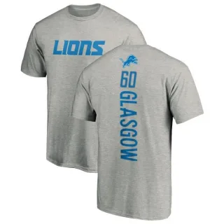 Graham Glasgow Detroit Lions Backer T-Shirt - Ash