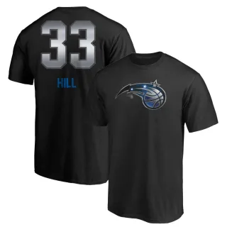 Grant Hill Orlando Magic Black Midnight Mascot T-Shirt