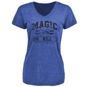 Grant Hill Women's Orlando Magic Royal Baseline Tri-Blend T-Shirt