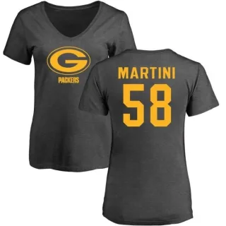 Greer Martini Women's Green Bay Packers One Color T-Shirt - Ash