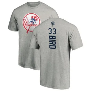 Greg Bird New York Yankees Backer T-Shirt - Ash