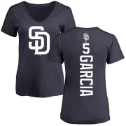 Greg Garcia Women's San Diego Padres Backer Slim Fit T-Shirt - Navy