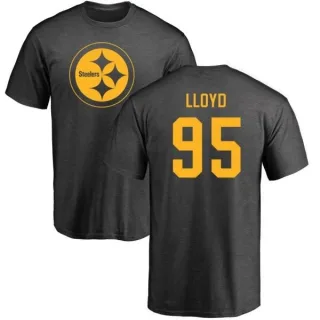 Greg Lloyd Pittsburgh Steelers One Color T-Shirt - Ash