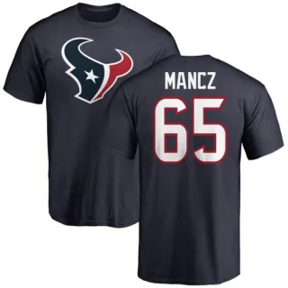 Greg Mancz Houston Texans Name & Number Logo T-Shirt - Navy