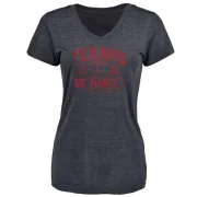 Greg Mancz Women's Houston Texans Flanker Tri-Blend T-Shirt - Navy