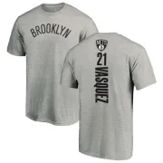 Greivis Vasquez Brooklyn Nets Ash Backer T-Shirt