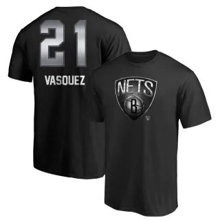 Greivis Vasquez Brooklyn Nets Black Midnight Mascot T-Shirt