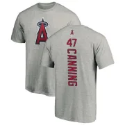 Griffin Canning Los Angeles Angels Backer T-Shirt - Ash