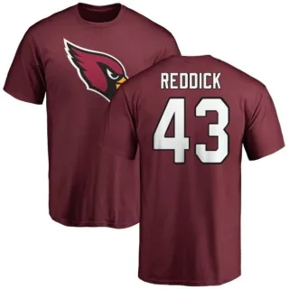 Haason Reddick Arizona Cardinals Name & Number Logo T-Shirt - Maroon