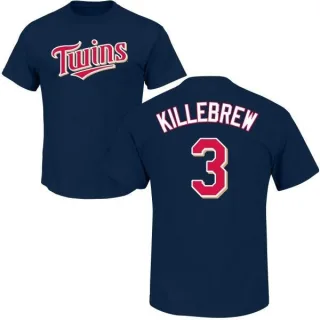 Harmon Killebrew Minnesota Twins Name & Number T-Shirt - Navy