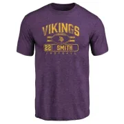 Harrison Smith Minnesota Vikings Flanker Tri-Blend T-Shirt - Purple