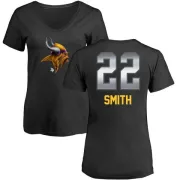 Harrison Smith Women's Minnesota Vikings Midnight Mascot T-Shirt - Black