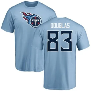 Harry Douglas Tennessee Titans Name & Number Logo T-Shirt - Light Blue