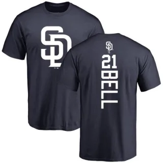 Heath Bell San Diego Padres Backer T-Shirt - Navy