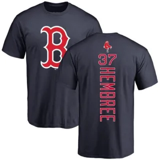 Heath Hembree Boston Red Sox Backer T-Shirt - Navy