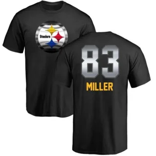 Heath Miller Pittsburgh Steelers Midnight Mascot T-Shirt - Black