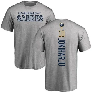 Henri Jokiharju Buffalo Sabres Backer T-Shirt - Ash