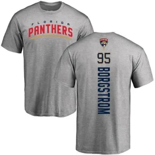 Henrik Borgstrom Florida Panthers Backer T-Shirt - Ash