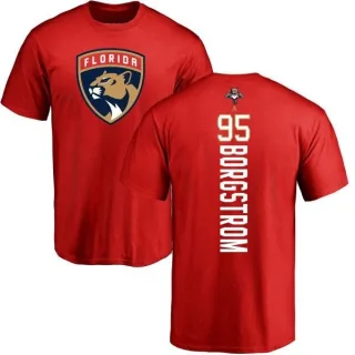 Henrik Borgstrom Florida Panthers Backer T-Shirt - Red