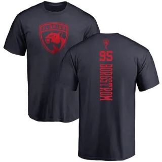 Henrik Borgstrom Florida Panthers One Color Backer T-Shirt - Navy