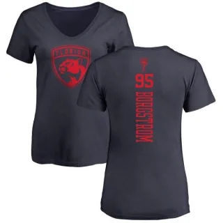 Henrik Borgstrom Women's Florida Panthers One Color Backer T-Shirt - Navy