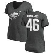 Herman Edwards Women's Philadelphia Eagles One Color T-Shirt - Ash