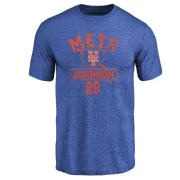 Howard Johnson New York Mets Base Runner Tri-Blend T-Shirt - Royal