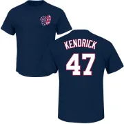 Howie Kendrick Washington Nationals Name & Number T-Shirt - Navy