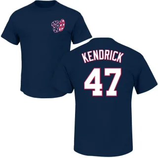 Howie Kendrick Washington Nationals Name & Number T-Shirt - Navy