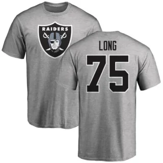 Howie Long Oakland Raiders Name & Number Logo T-Shirt - Ash