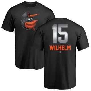 Hoyt Wilhelm Baltimore Orioles Midnight Mascot T-Shirt - Black