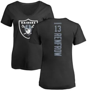 Hunter Renfrow Women's Oakland Raiders Backer Slim Fit T-Shirt - Black