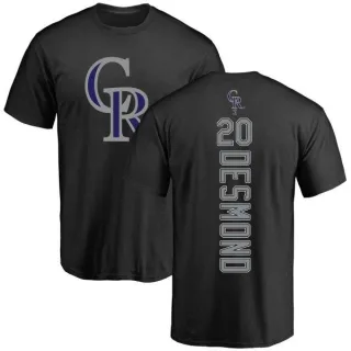 Ian Desmond Colorado Rockies Backer T-Shirt - Black