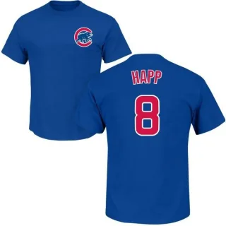 Ian Happ Chicago Cubs Name & Number T-Shirt - Royal