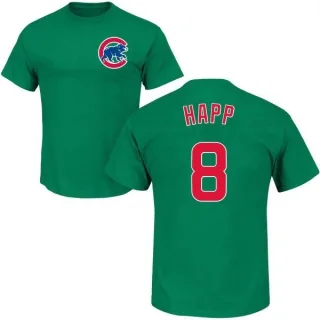 Ian Happ Chicago Cubs St. Patrick's Day Name & Number T-Shirt - Green