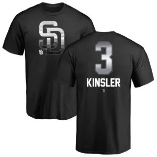 Ian Kinsler San Diego Padres Midnight Mascot T-Shirt - Black