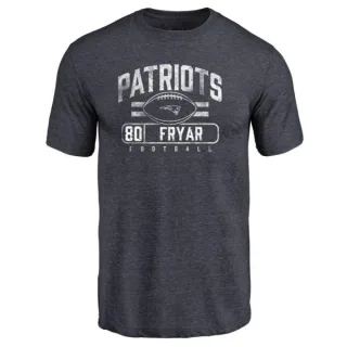 Irving Fryar New England Patriots Flanker Tri-Blend T-Shirt - Navy