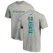 Isaac Asiata Miami Dolphins Backer T-Shirt - Ash