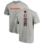 Isaiah Irving Chicago Bears Backer T-Shirt - Ash