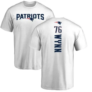 Isaiah Wynn New England Patriots Backer T-Shirt - White