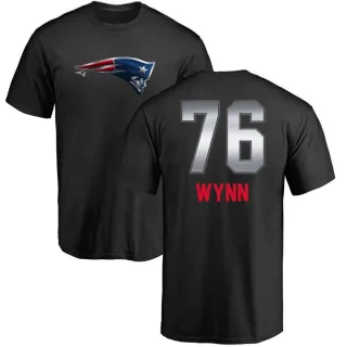 Isaiah Wynn New England Patriots Midnight Mascot T-Shirt - Black