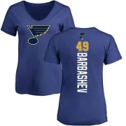 Ivan Barbashev Women's St. Louis Blues Backer T-Shirt - Blue